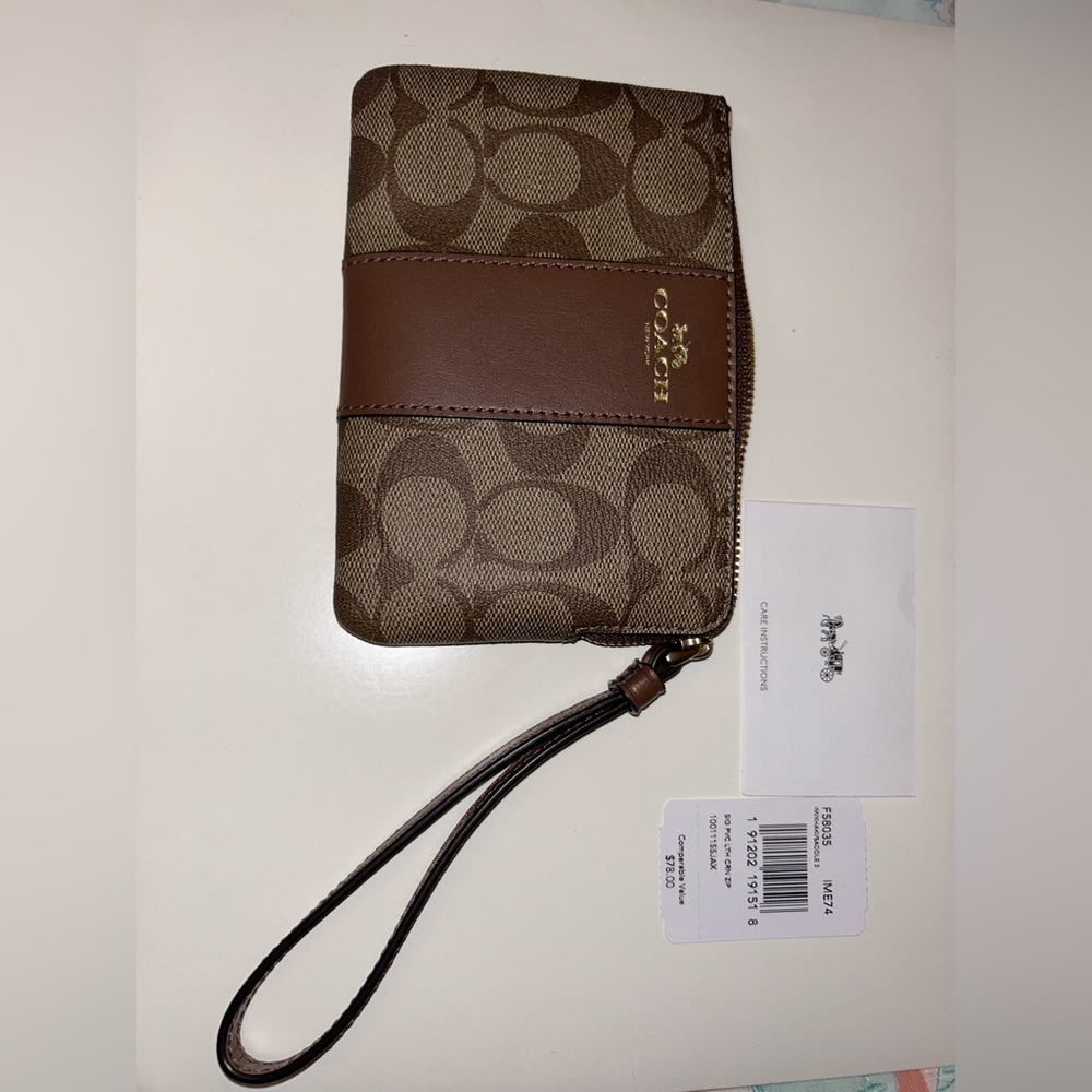 Coach wristlet